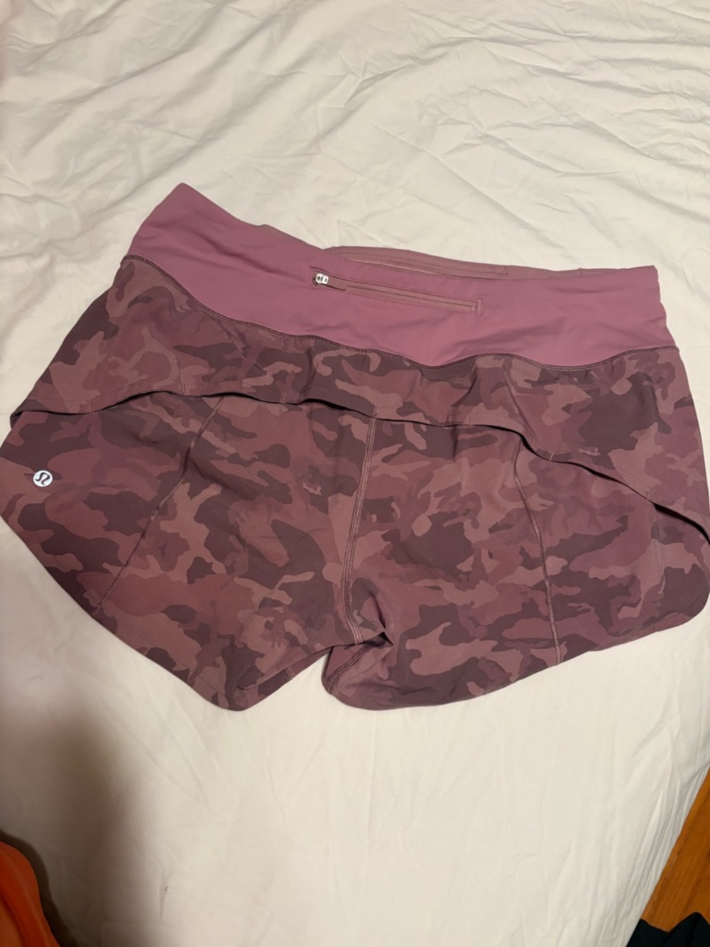 lululemon athletica Women's Mauve Camo Running Shorts
